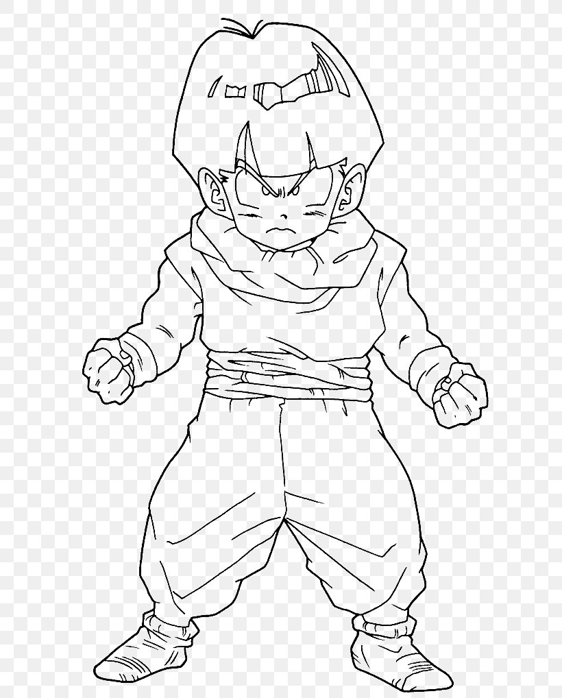 Gohan Goku Coloring Book Colouring Pages Super Saiyan, PNG, 700x1018px