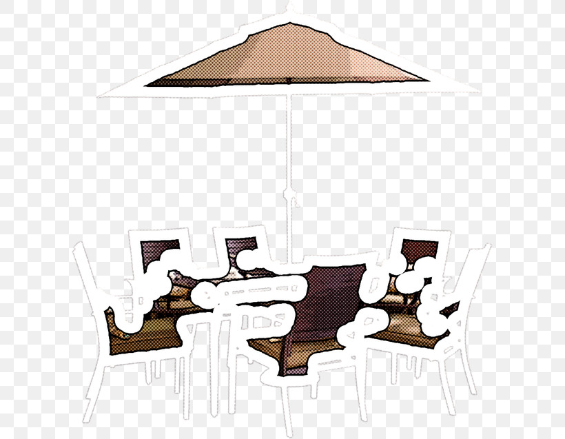 Umbrella Table Furniture Lighting Brown, PNG, 612x637px, Umbrella, Beige, Brown, Furniture, Light Fixture Download Free