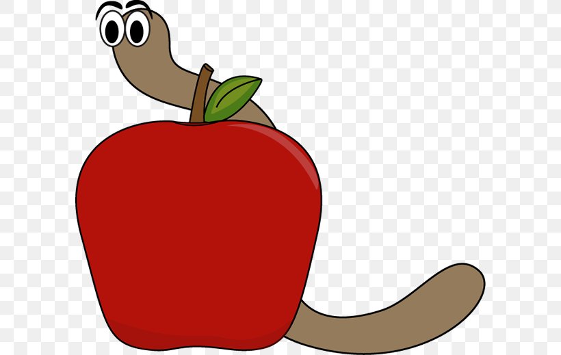 Computer Worm Apple Clip Art, PNG, 600x519px, Worm, Animation, Apple, Artwork, Computer Worm Download Free