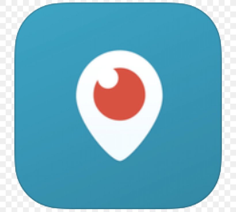 Periscope App Store, PNG, 736x736px, Periscope, App Store, Apple, Aqua, Broadcasting Download Free