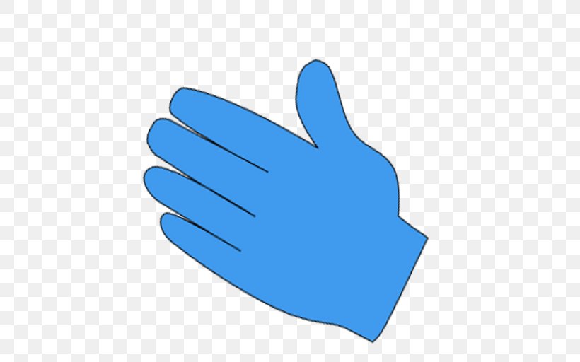 Thumb Hand Model Clip Art Glove, PNG, 512x512px, Thumb, Blue, Cobalt, Cobalt Blue, Electric Blue Download Free