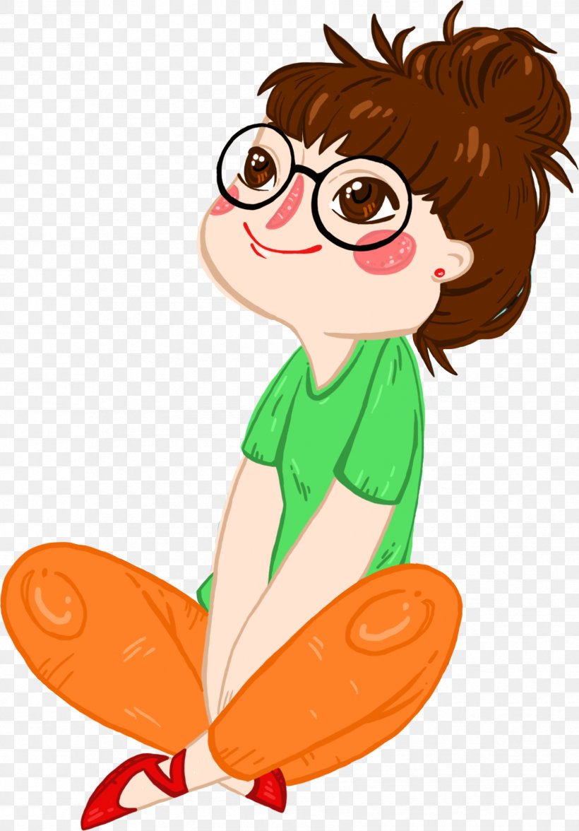 Boy Glasses Human Behavior Clip Art, PNG, 1678x2407px, Watercolor, Cartoon, Flower, Frame, Heart Download Free