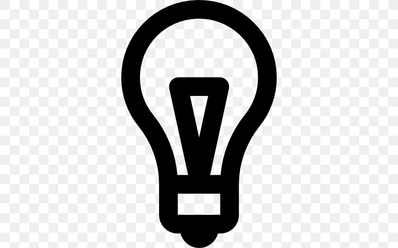 Incandescent Light Bulb Symbol, PNG, 512x512px, Light, Black And White, Brand, Christmas Lights, Incandescent Light Bulb Download Free