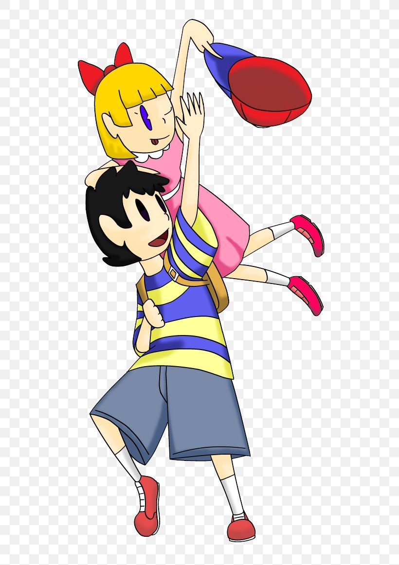 EarthBound Ness Super Smash Bros. For Nintendo 3DS And Wii U Paula DeviantArt, PNG, 609x1162px, Earthbound, Arm, Art, Artwork, Character Download Free