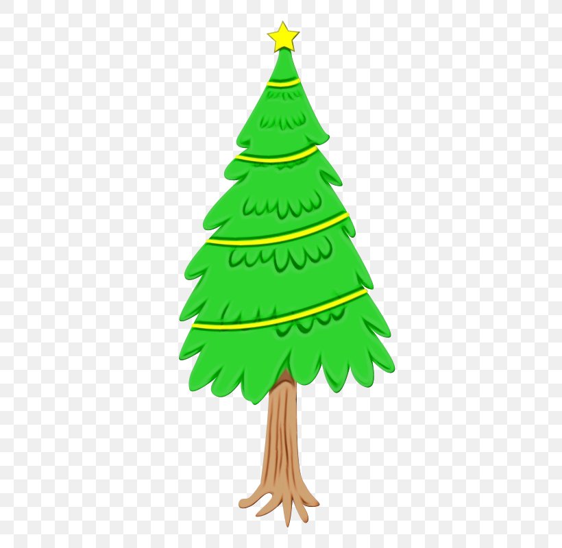 Christmas Tree Watercolor, PNG, 480x800px, Watercolor, American Larch, Artificial Christmas Tree, Cartoon, Christmas Download Free