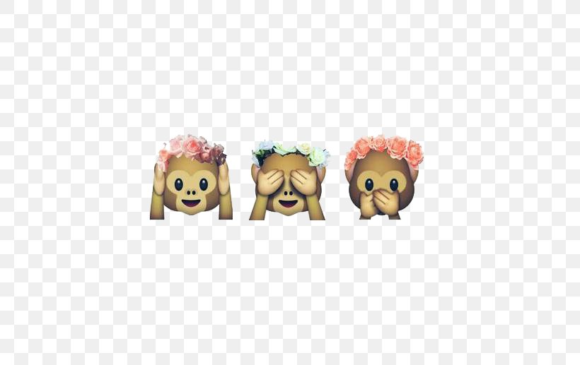 Emoji Three Wise Monkeys Sticker Image, PNG, 500x517px, Emoji, Evil, Flower, Google Images, Google Search Download Free