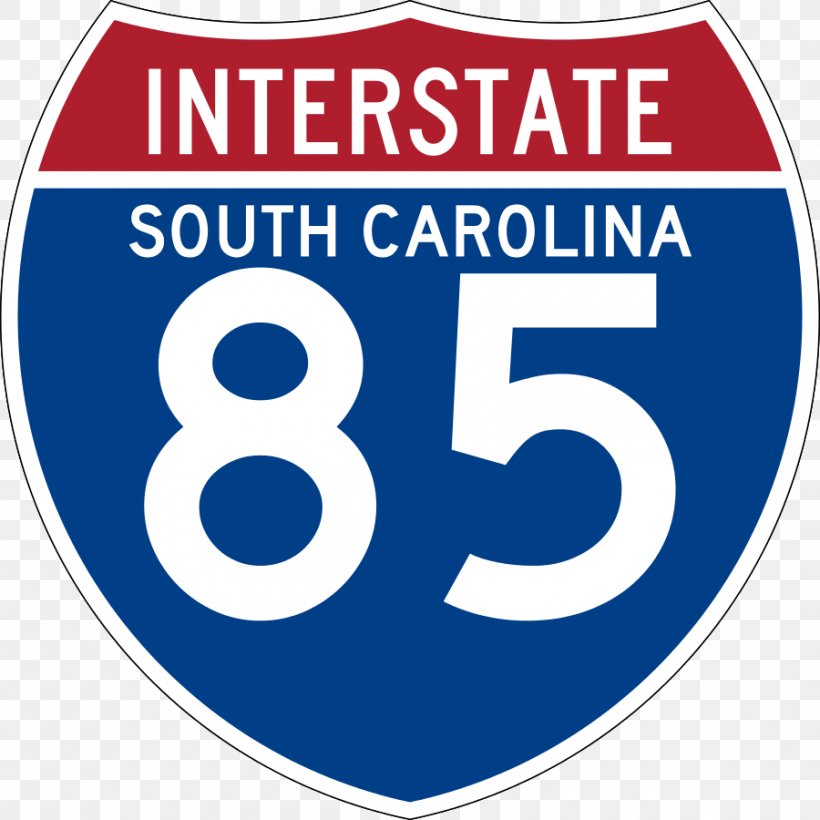 Interstate 85 In South Carolina Interstate 95 Interstate 83 Interstate 40, PNG, 900x900px, Interstate 85, Area, Brand, Highway, Interchange Download Free