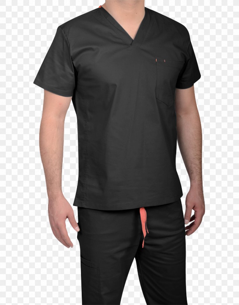 Scrubs T-shirt Clothing Nursing Lab Coats, PNG, 870x1110px, Scrubs, Abdomen, Black, Clothing, Clothing Accessories Download Free
