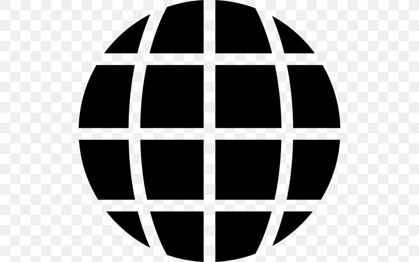 Earth Symbol Angle Area, PNG, 512x512px, Globe, Blackandwhite, Earth, Earth Symbol, Logo Download Free