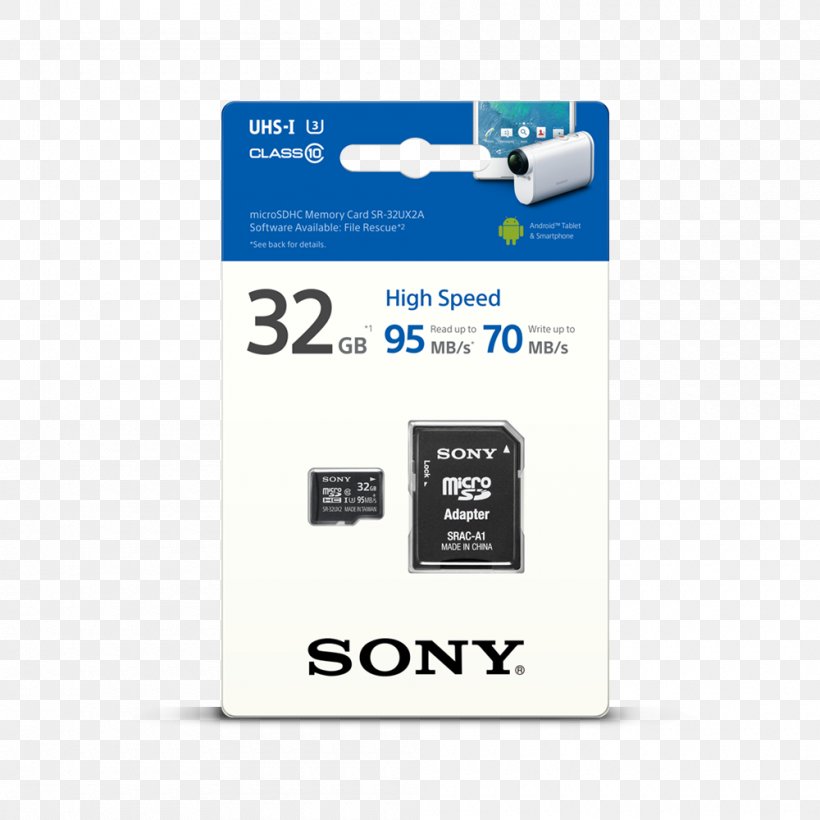 Secure Digital Flash Memory Cards MicroSD Sony SDHC, PNG, 1000x1000px, Secure Digital, Adapter, Camcorder, Computer Data Storage, Electronic Device Download Free