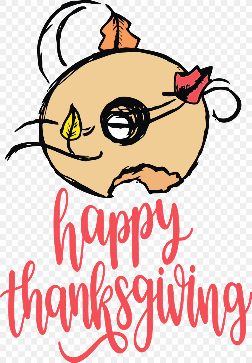 Cartoon Line Text Happiness Science, PNG, 2084x3000px, Happy Thanksgiving, Autumn, Biology, Cartoon, Fall Download Free
