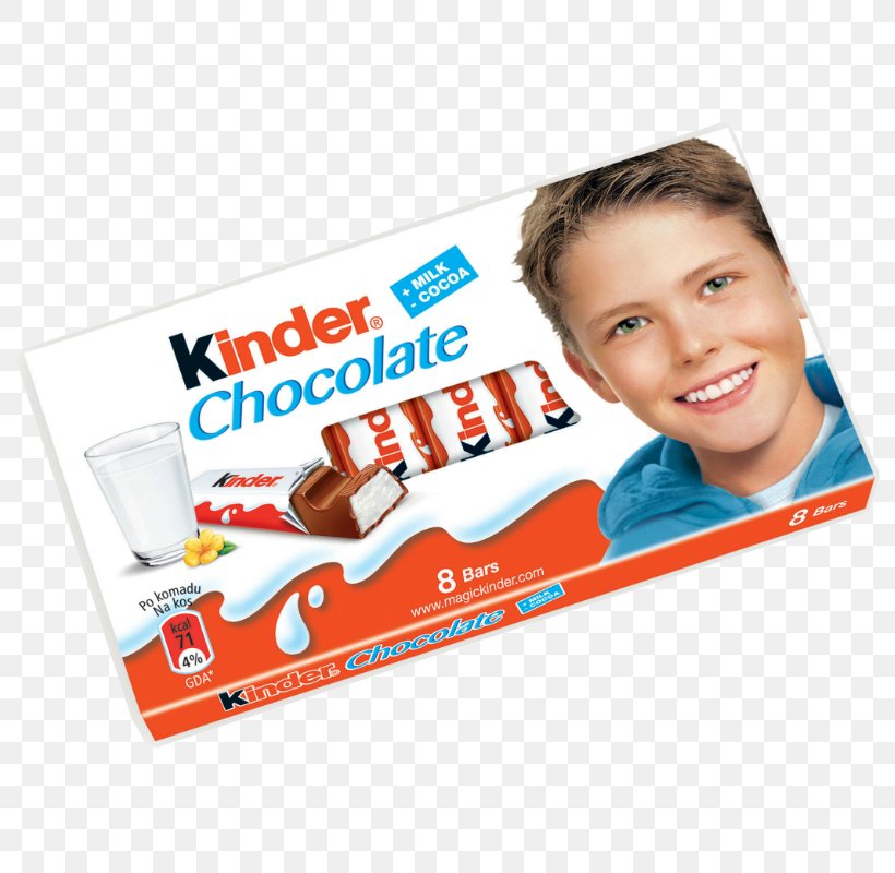 Kinder Chocolate Kinder Surprise Kinder Bueno Kinder Happy Hippo Milk, PNG, 800x800px, Kinder Chocolate, Chocolate, Chocolate Bar, Ferrero Spa, Food Download Free