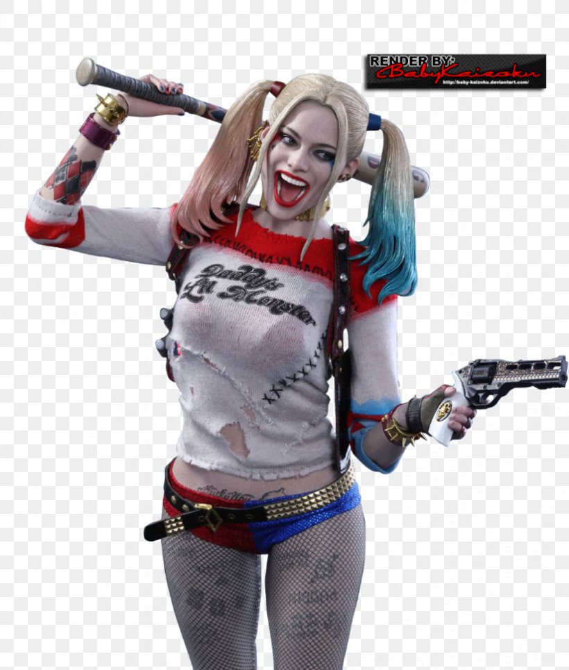 Margot Robbie Harley Quinn Suicide Squad Joker YouTube, PNG, 824x970px, Margot Robbie, Action Figure, Art, Character, Costume Download Free