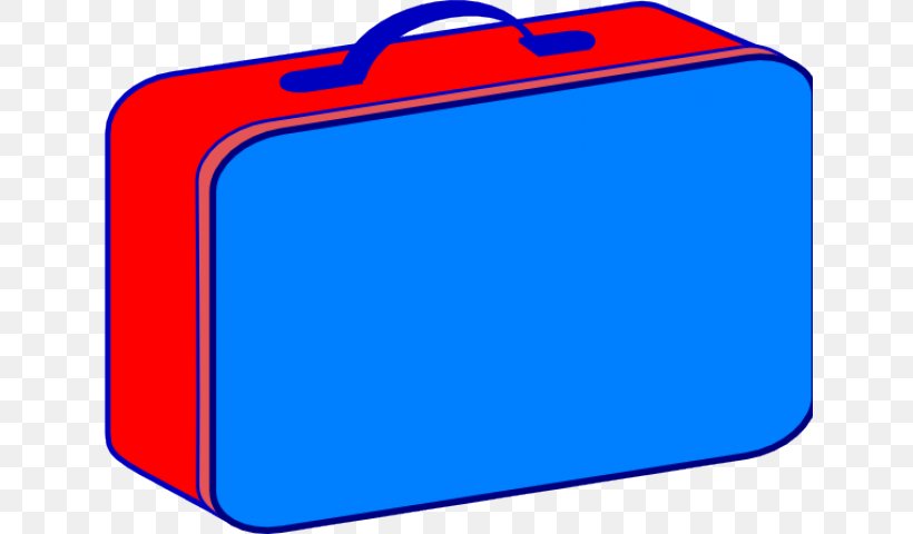 Clip Art Openclipart Lunchbox Free Content, PNG, 640x480px, Lunchbox, Area, Bag, Blue, Cobalt Blue Download Free