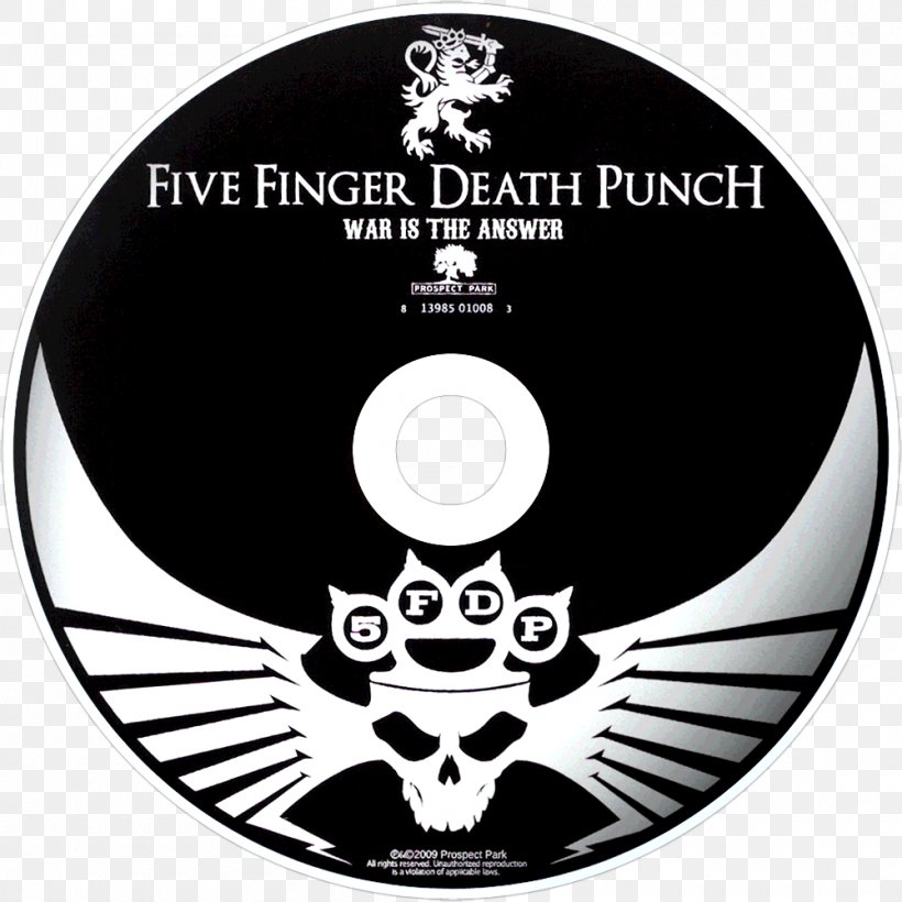 Compact Disc War Is The Answer Five Finger Death Punch The Way Of The Fist American Capitalist, PNG, 1000x1000px, Watercolor, Cartoon, Flower, Frame, Heart Download Free