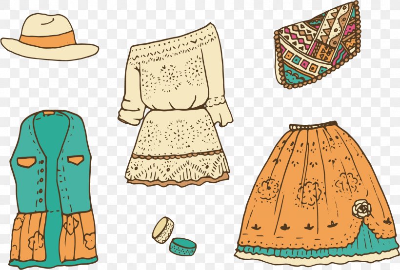 Dress Clothing Skirt Drawing, PNG, 1773x1200px, Dress, Blouse, Bohochic, Clothing, Costume Design Download Free