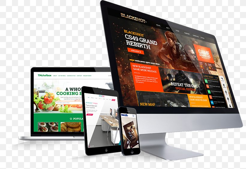 Web Development Responsive Web Design Website, PNG, 800x563px, Web Development, Brand, Display Advertising, Display Device, Gadget Download Free