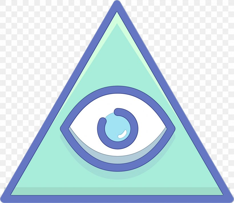 Blue Triangle Triangle Line Circle, PNG, 2313x2003px, Watercolor, Blue, Electric Blue, Eye, Paint Download Free