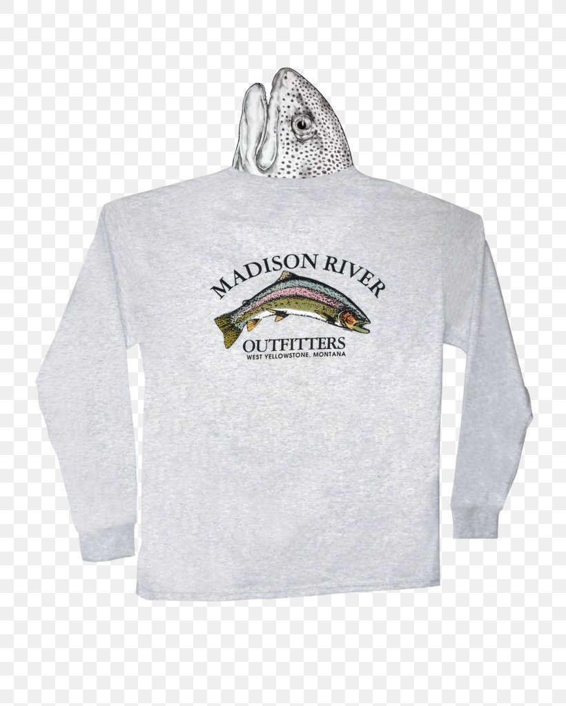 Hoodie T-shirt Madison River Yellowstone National Park Sleeve, PNG, 768x1024px, Hoodie, Boxer Shorts, Brand, Clothing, Fly Download Free