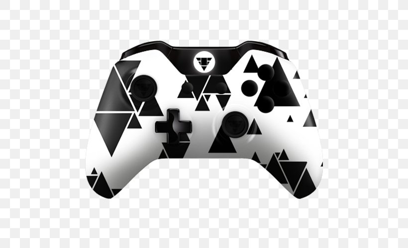 Xbox One Controller Black PlayStation 3 Xbox 360 Game Controllers, PNG, 500x500px, Xbox One Controller, All Xbox Accessory, Black, Black And White, Dualshock Download Free