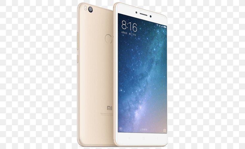 Xiaomi Mi Max LTE Phablet 4G, PNG, 500x500px, Xiaomi, Communication Device, Electronic Device, Feature Phone, Gadget Download Free