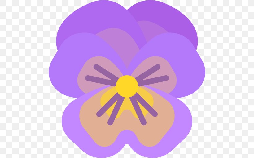 Flower Pansy Clip Art, PNG, 512x512px, Flower, Blossom, Flowering Plant, Magenta, Pansy Download Free
