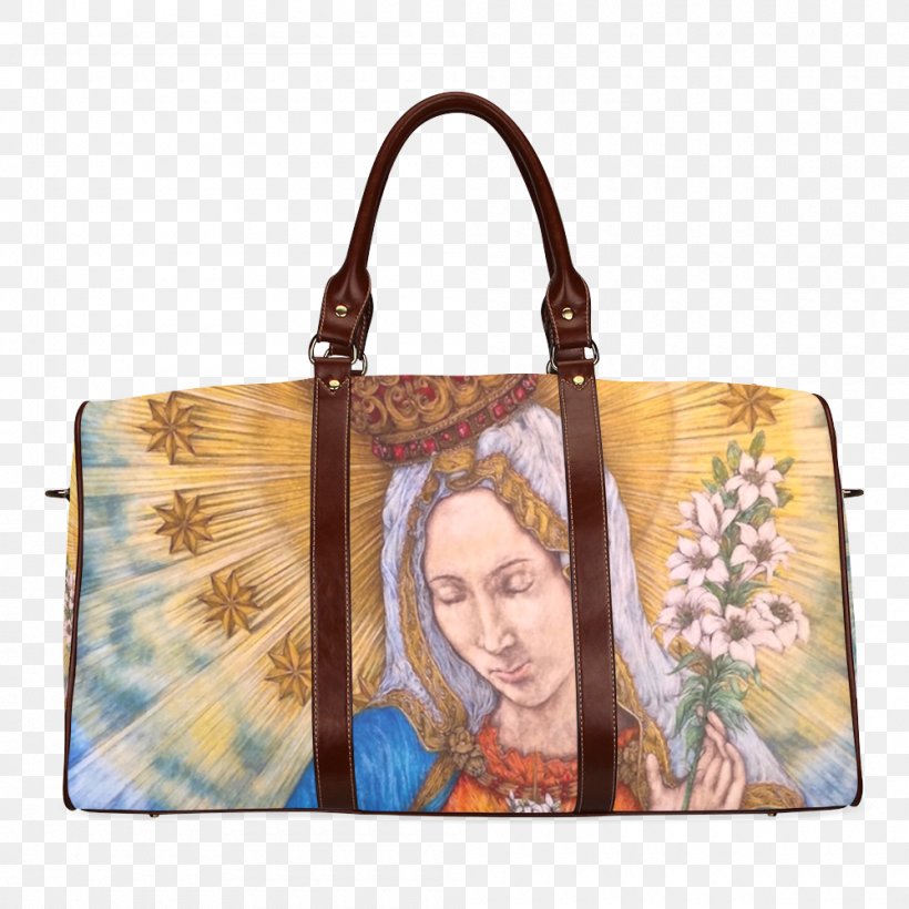 Tote Bag Mary Handbag Leather, PNG, 1000x1000px, Tote Bag, Bag, Brand, Drawing, Fashion Accessory Download Free