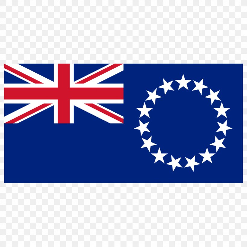 Flag Of The Cook Islands Rarotonga Aitutaki New Zealand, PNG, 1024x1024px, Flag Of The Cook Islands, Aitutaki, Area, Blue, Brand Download Free