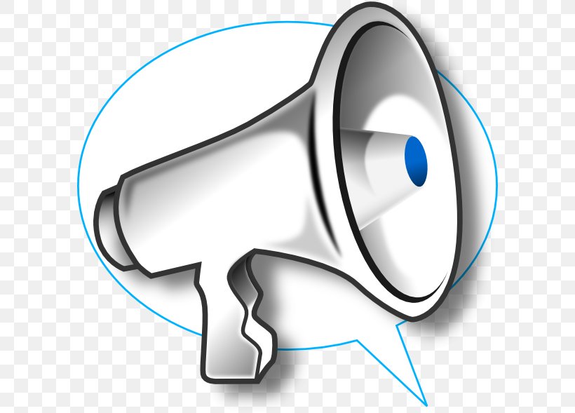 Megaphone Free Content Clip Art, PNG, 600x589px, Megaphone, Cheerleading, Communication, Free Content, Hand Download Free