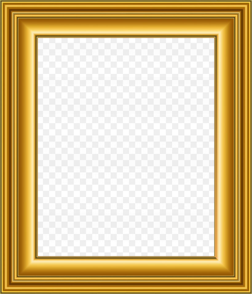 Picture Frames Gold, PNG, 6863x8000px, Picture Frames, Area, Color, Decor, Gold Download Free