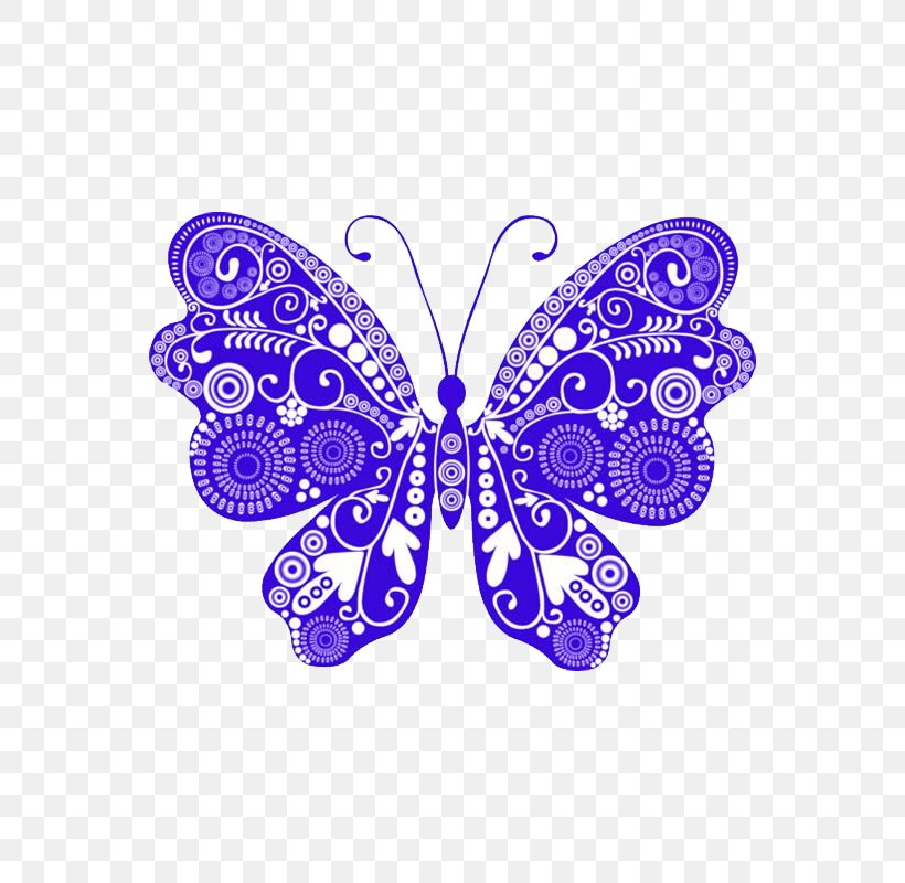 Butterfly Clip Art, PNG, 800x800px, Butterfly, Brush Footed Butterfly, Graphic Arts, Illustrator, Insect Download Free
