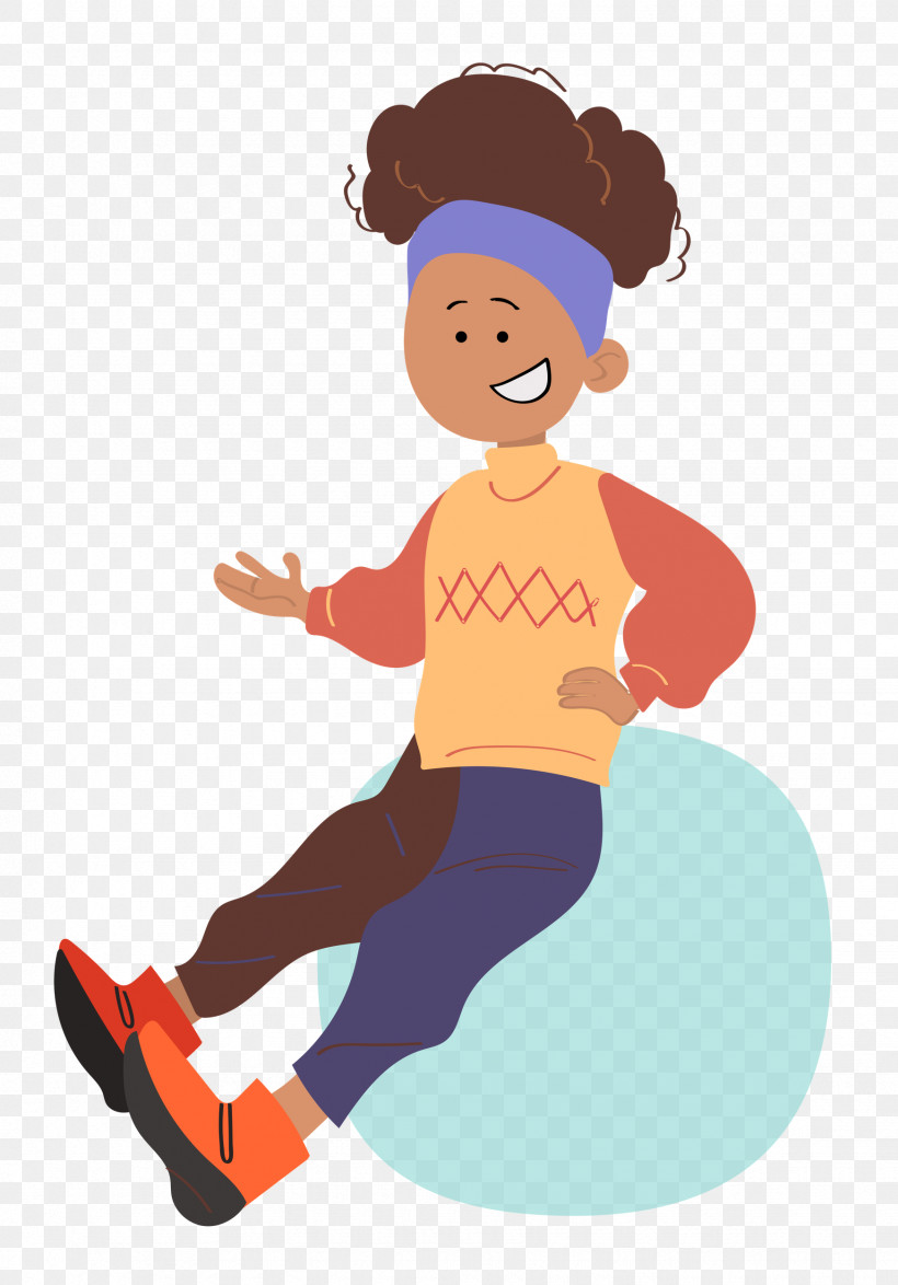 Cartoon Shoe Headgear Physical Fitness Sitting, PNG, 1745x2500px, Cartoon, Behavior, Headgear, Hm, Human Download Free