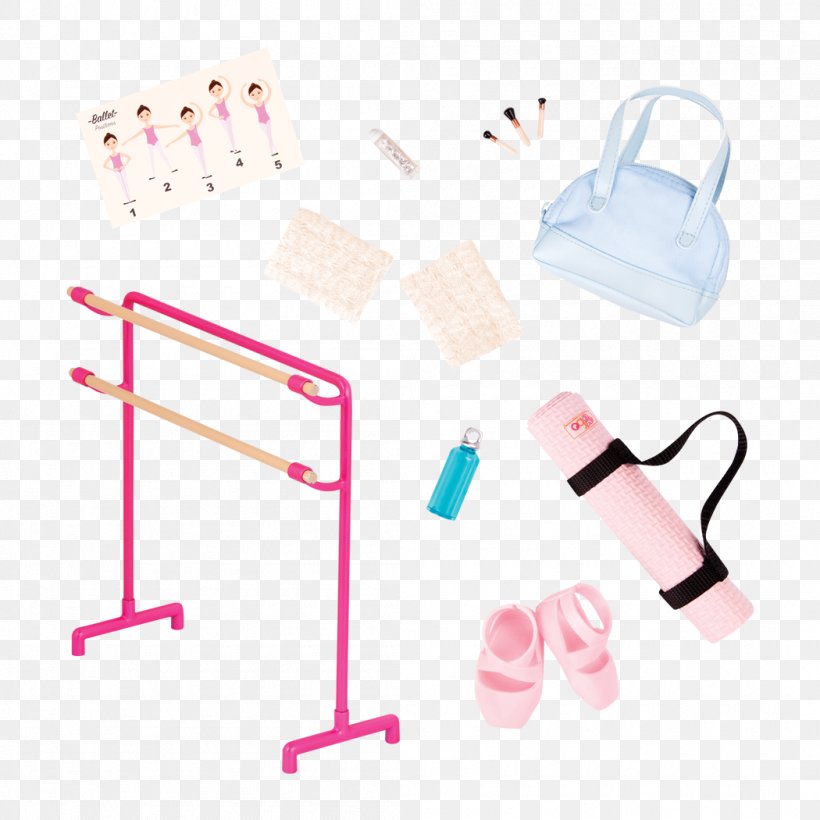 Our Generation Doll Ballet Set 18 Inch Playset Clothing Accessories Our Generation Accessory Set, PNG, 1050x1050px, Doll, Clothing Accessories, Pink, Plastic, Playset Download Free