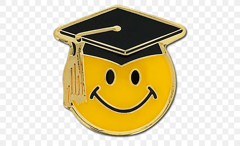 Smiley Product Design Face, PNG, 500x500px, Smiley, Face, Graduation Ceremony, Smile, Yellow Download Free