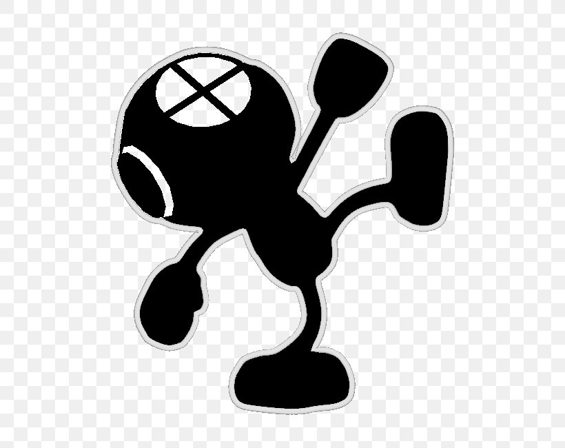 Super Smash Bros. Melee Super Smash Bros. For Nintendo 3DS And Wii U GameCube Mr. Game And Watch Video Game, PNG, 750x650px, Super Smash Bros Melee, Black And White, Character, Fictional Character, Game Download Free