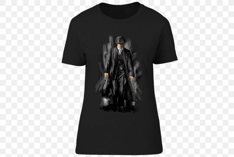 T-shirt Tommy Shelby Hoodie Collar, PNG, 500x550px, Tshirt, Art, Birmingham, Black, Cillian Murphy Download Free