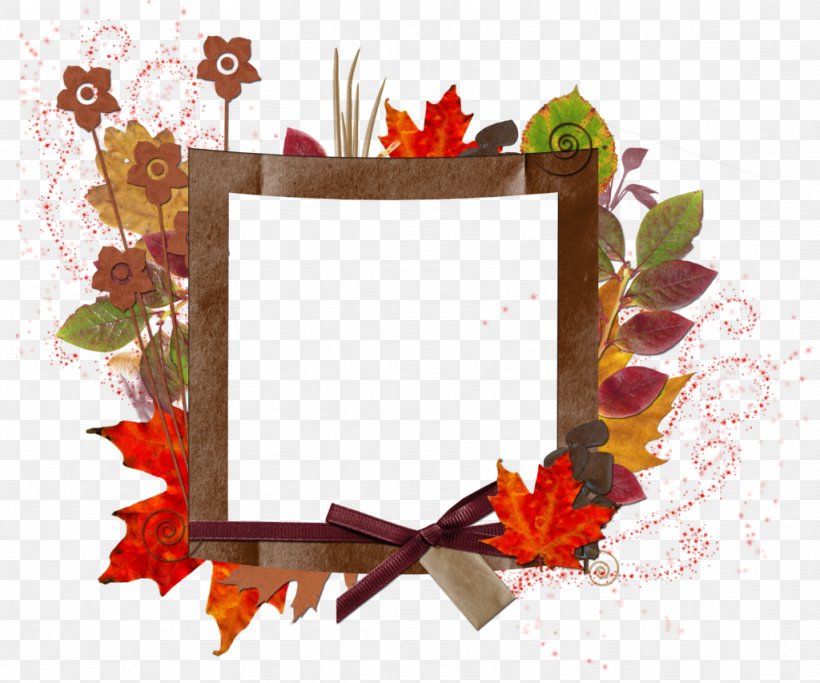 Autumn Leaf Color Picture Frames Clip Art, PNG, 1024x853px, Autumn, Autumn Leaf Color, Floral Design, Flower, Heart Download Free
