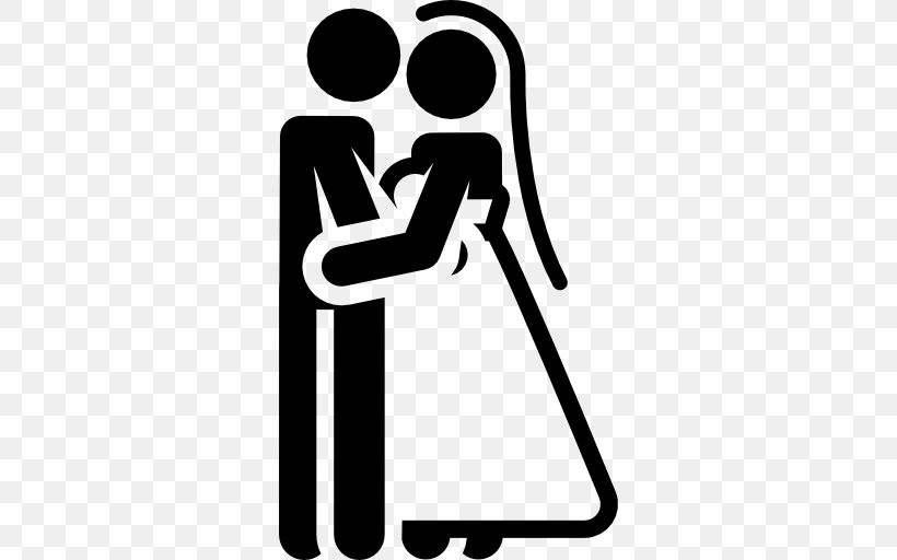 Newlywed Clip Art, PNG, 512x512px, Newlywed, Area, Black, Black And White, Brand Download Free