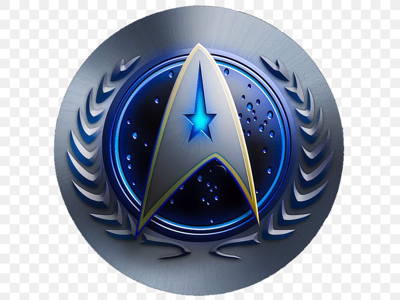 Star Trek: Bridge Commander Starfleet United Federation Of Planets LCARS, PNG, 624x615px, Star Trek Bridge Commander, Badge, Cobalt Blue, Electric Blue, Emblem Download Free