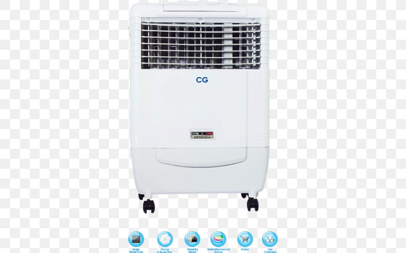 Evaporative Cooler Home Appliance Kenstar Air Conditioning, PNG, 500x510px, Evaporative Cooler, Air Conditioning, Cooler, Crompton Greaves Consumer, Home Appliance Download Free