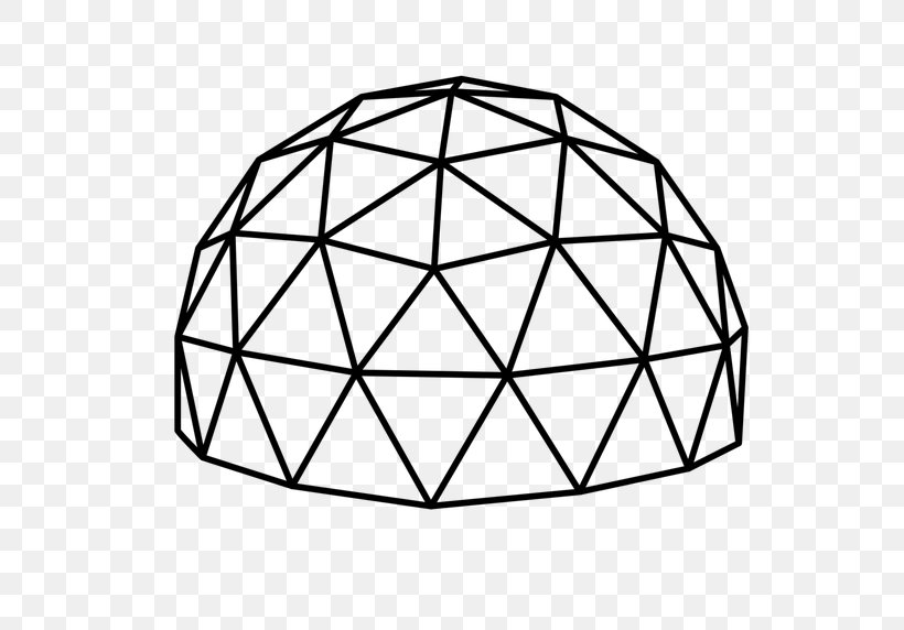 Geodesic Dome Geometry Equilateral Triangle, PNG, 572x572px, Geodesic Dome, Area, Auto Part, Black And White, Building Download Free
