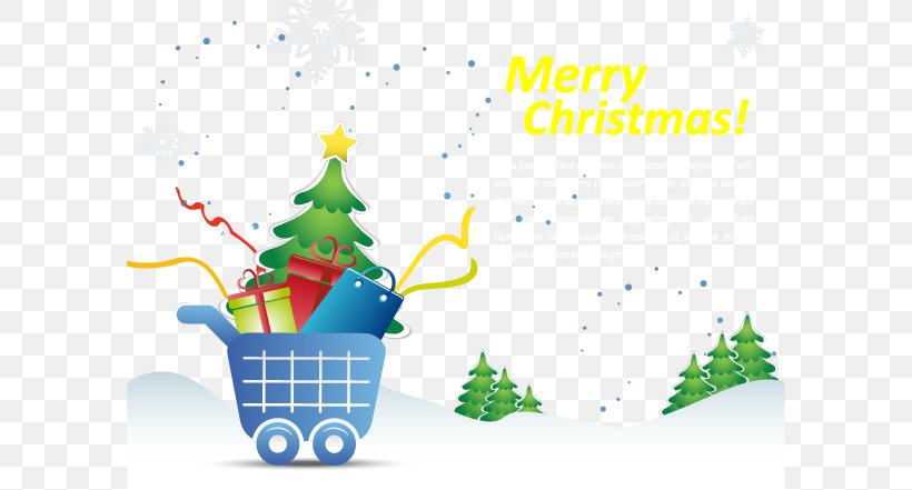 Graphic Design Christmas Poster Shopping, PNG, 592x441px, Christmas, Area, Christmas Tree, Designer, Diagram Download Free
