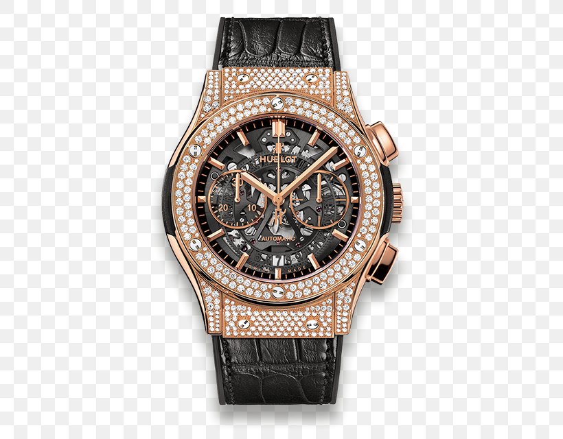 Hublot Chronograph Automatic Watch Bracelet, PNG, 505x640px, Hublot, Automatic Watch, Bracelet, Brand, Brown Download Free