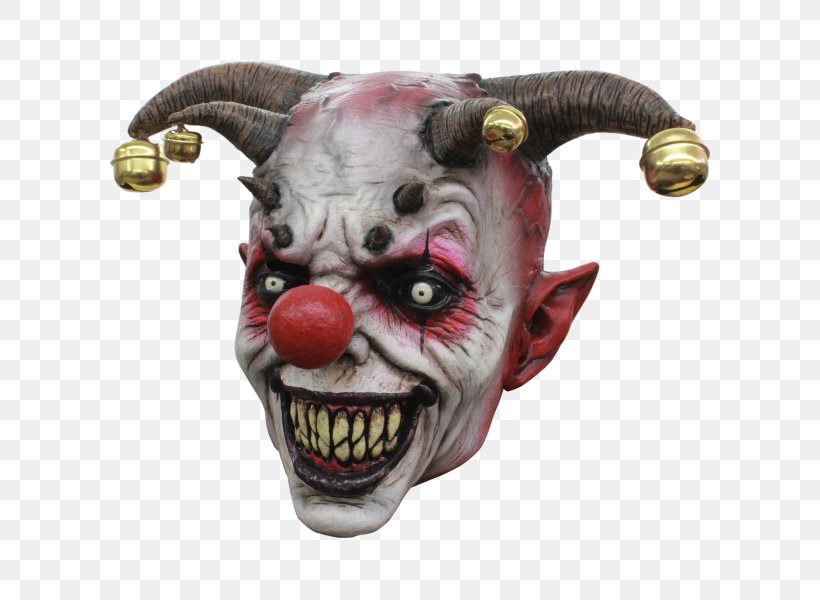 Latex Mask Halloween Costume Evil Clown, PNG, 600x600px, Mask, Clothing, Clown, Costume, Costume Party Download Free