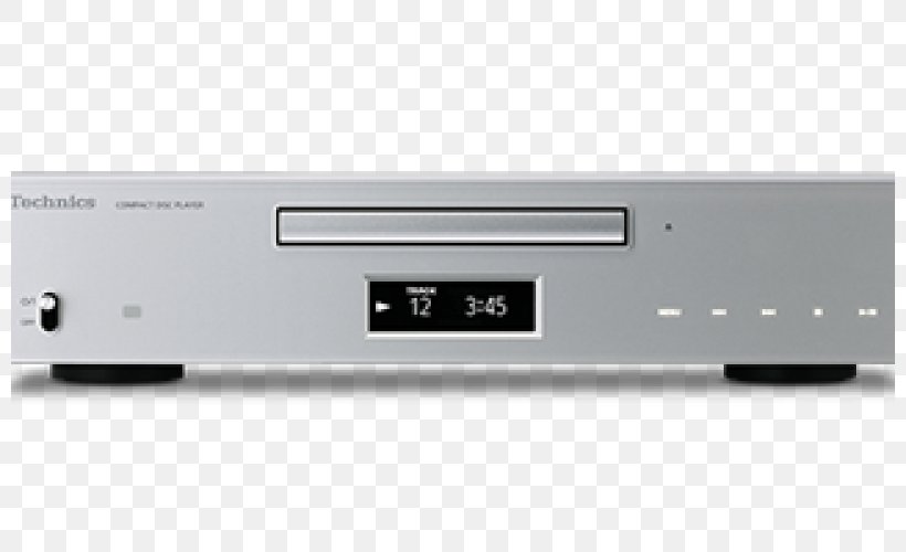 Technics CD Player High Fidelity Digital-to-analog Converter AV Receiver, PNG, 800x500px, Technics, Amplifier, Audio, Audio Power Amplifier, Audio Receiver Download Free
