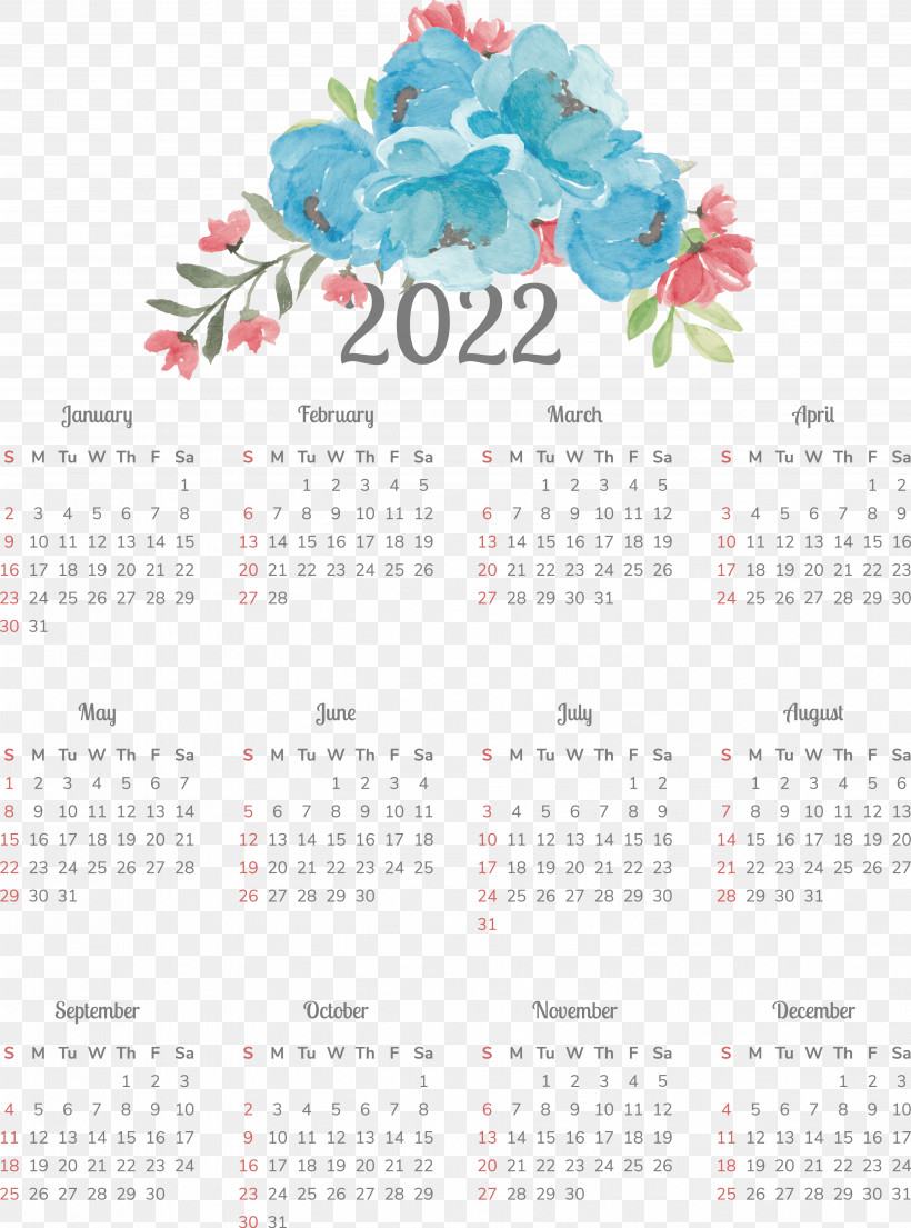 Calendar Font Flower Meter, PNG, 3768x5081px, Calendar, Flower, Meter Download Free