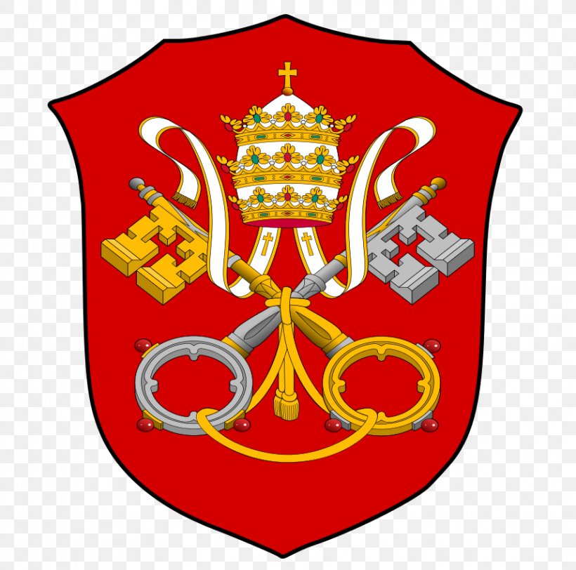Coats Of Arms Of The Holy See And Vatican City Papal States Coats Of Arms Of The Holy See And Vatican City Pope, PNG, 858x850px, Vatican City, Catholic Church, Coat Of Arms, Coat Of Arms Of Pope Francis, Crest Download Free