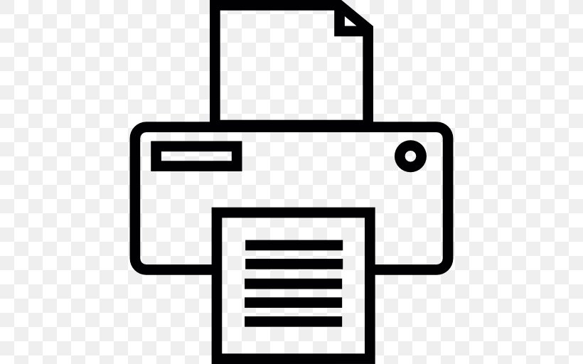 Printing Electro-Flandria Nv Printer, PNG, 512x512px, Printing, Area, Black And White, Ios 7, Printer Download Free