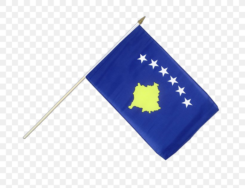 Flag Of Kosovo Fahne Flagpole, PNG, 750x630px, Flag, Blue, Centimeter, Electric Blue, Fahne Download Free