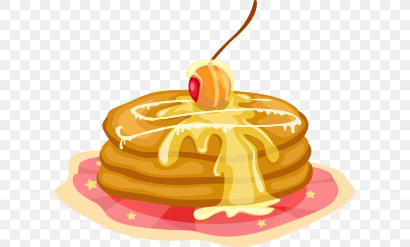 Pancake Crêpe German Cuisine Clip Art, PNG, 600x495px, Pancake, Cake, Cream, Cuisine, Dessert Download Free